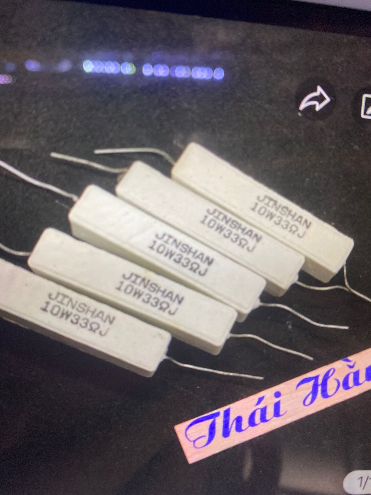 Trở sứ công suất 10w-33♎️