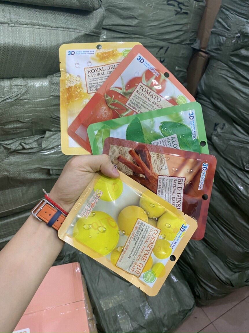 Combo 10 miếng mặt nạ 3d Hàn Quốc