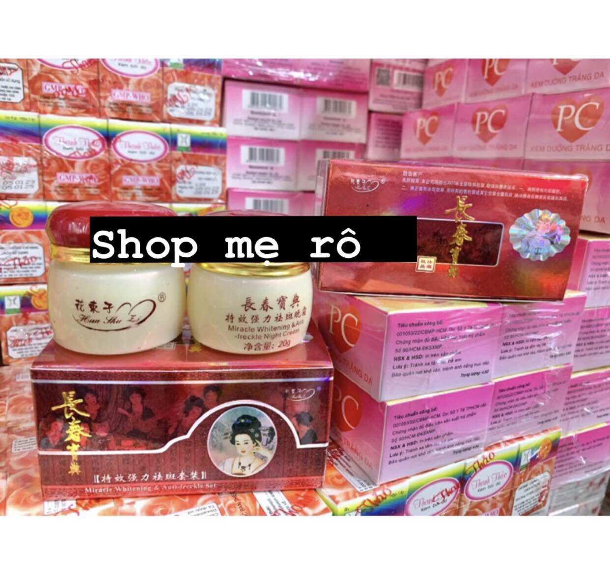 Kem cặp cô tiên đỏ tẩy nám