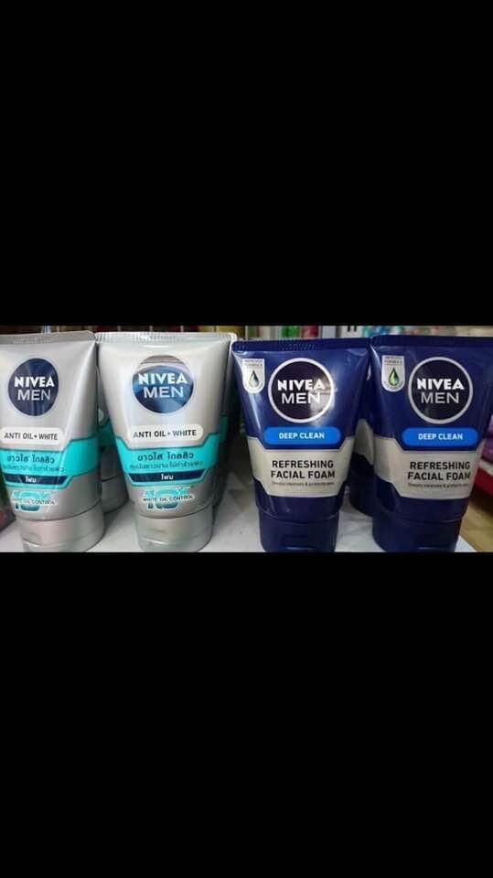 Sữa rửa mặt nam Nivea 100ml- Thái Lan