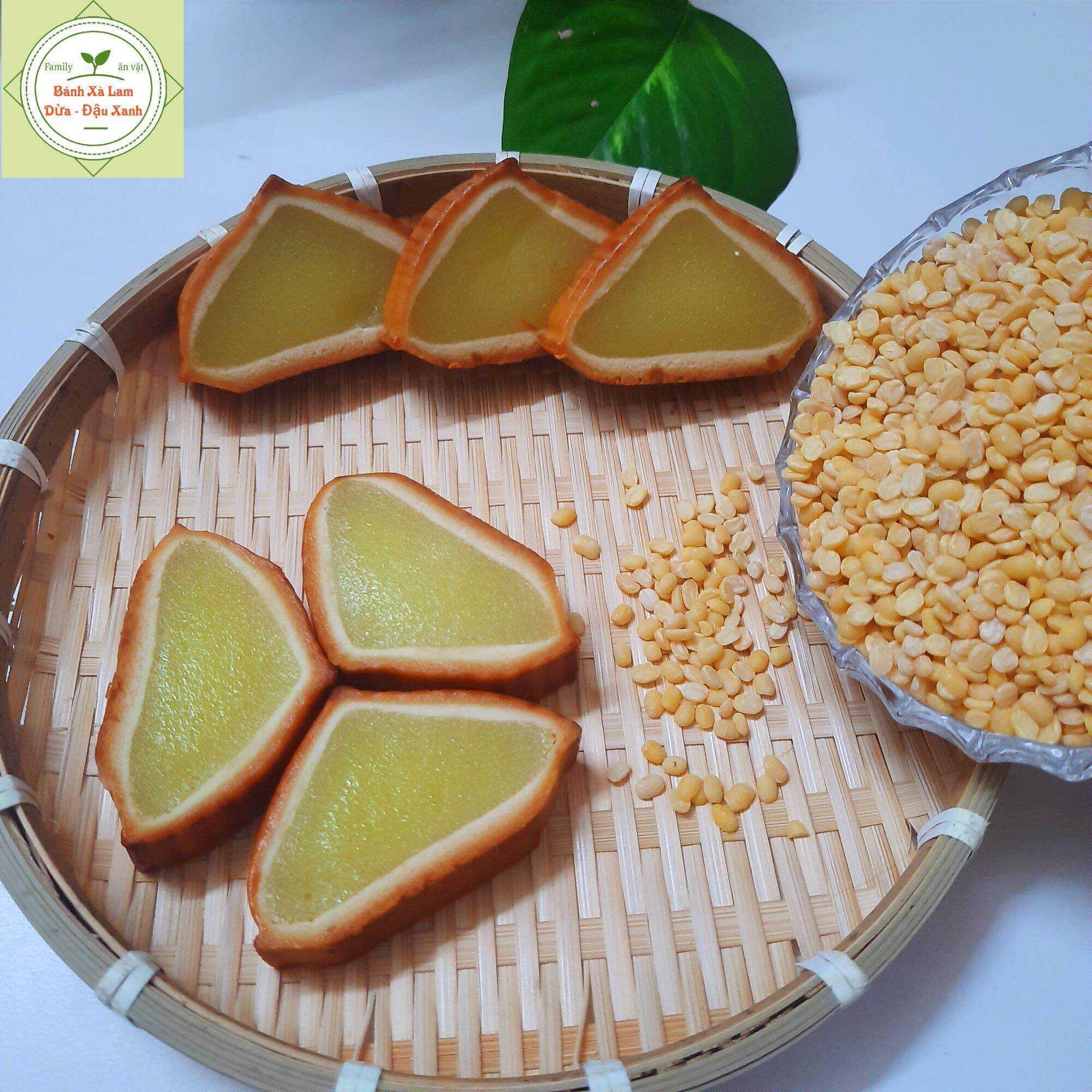 Bánh Xà Lam Đậu Xanh (1bịch /6miếng)