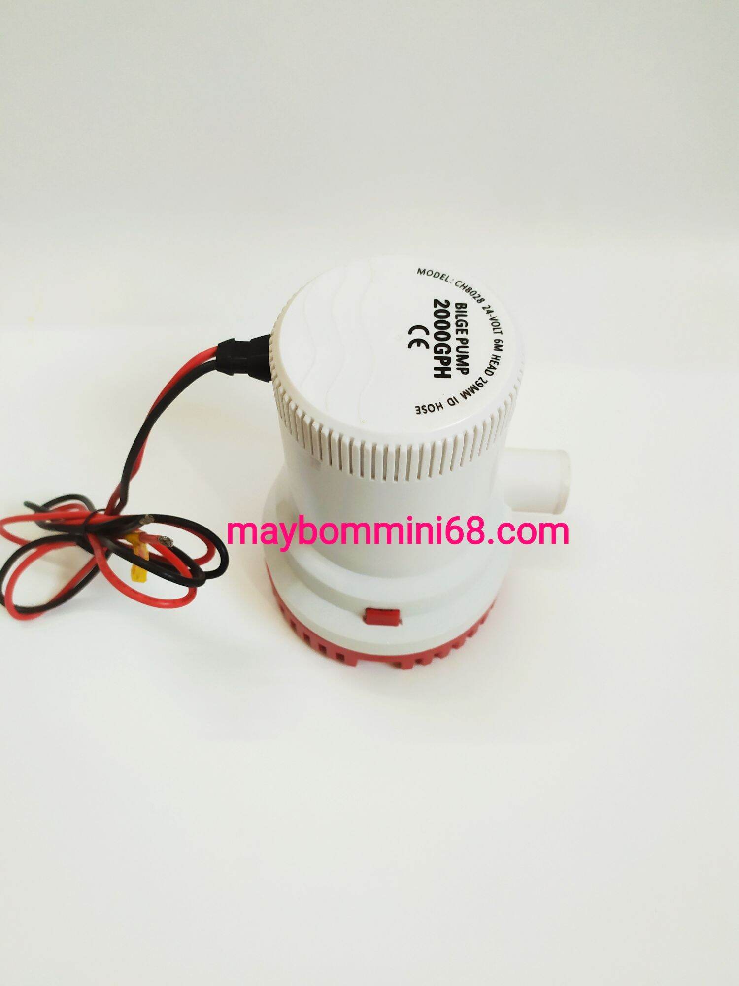 Bơm chìm 24v 120w đài Loan dùng bơm tàu biển, bơm tưới cây