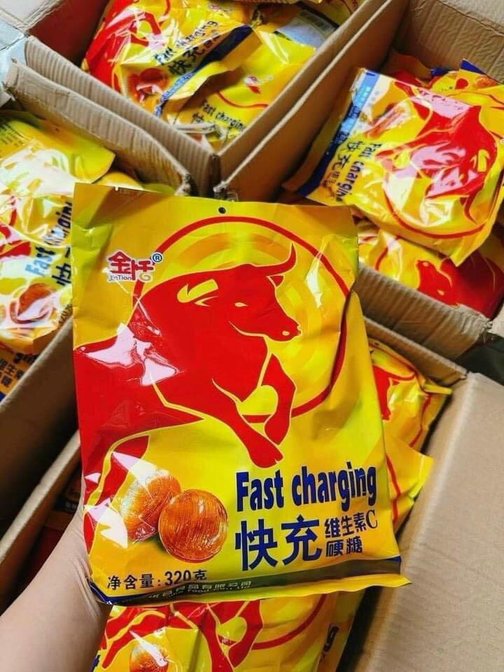 100 viên kẹo bò húc