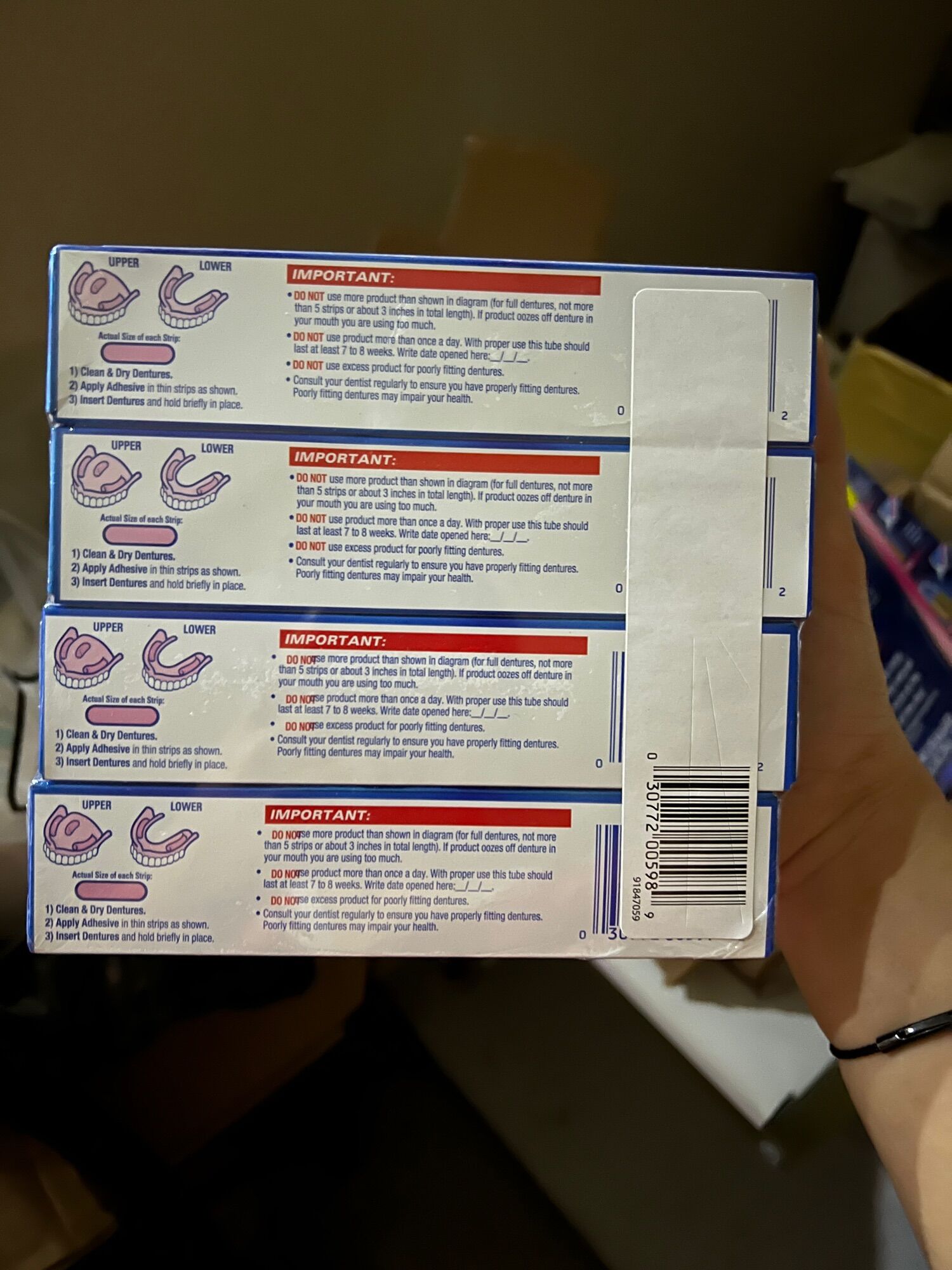 Keo Dán Hàm Răng Giả - Mẫu mới- Hàng Xách tay