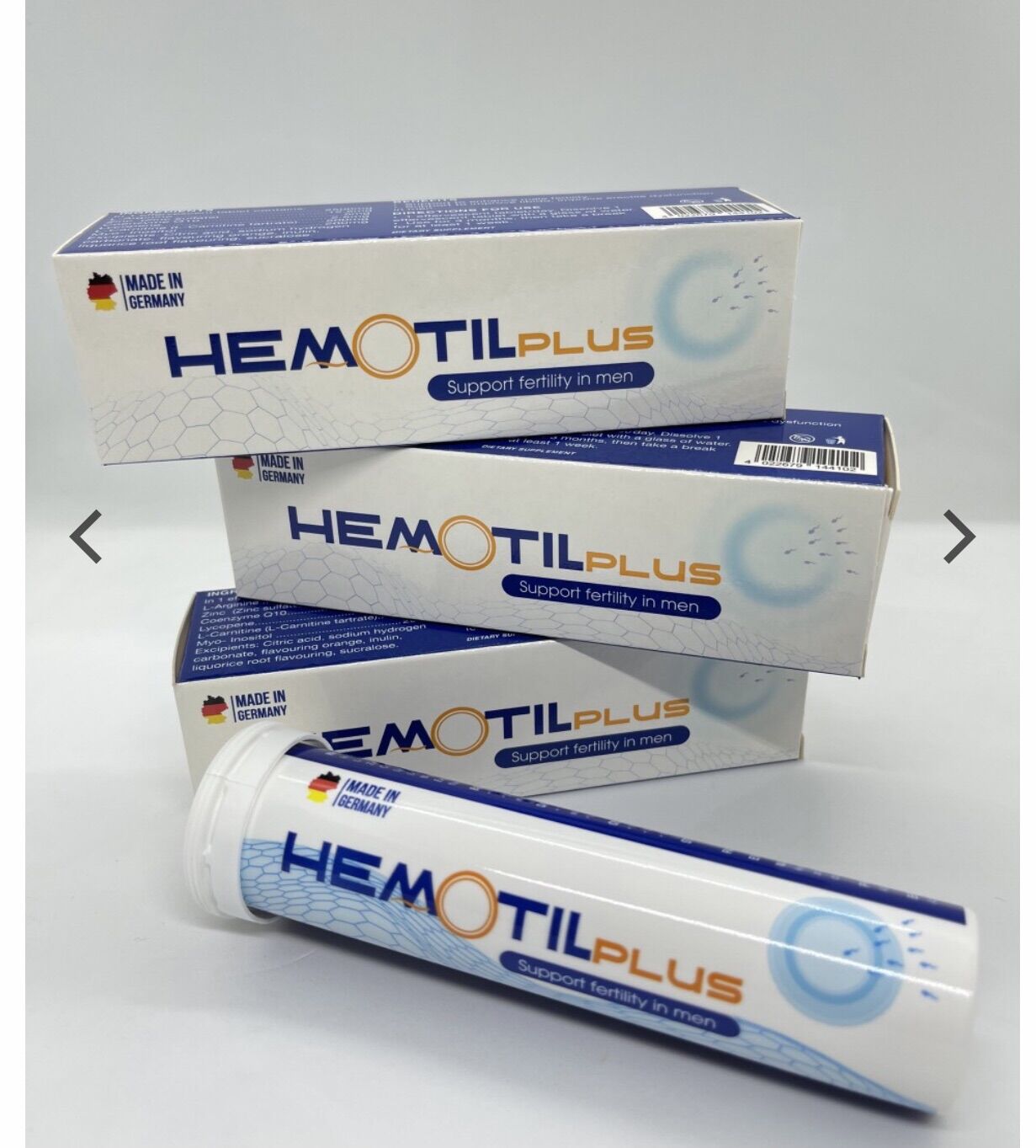 Viên sủi Hemotil plus hỗ trợ tăng khả năng sinh sản cho nam giới,tăng chất lượng tinh trùng