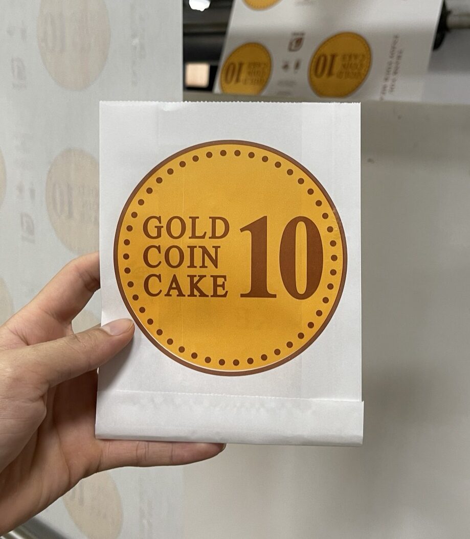 100 Túi đựng bánh đồng xu