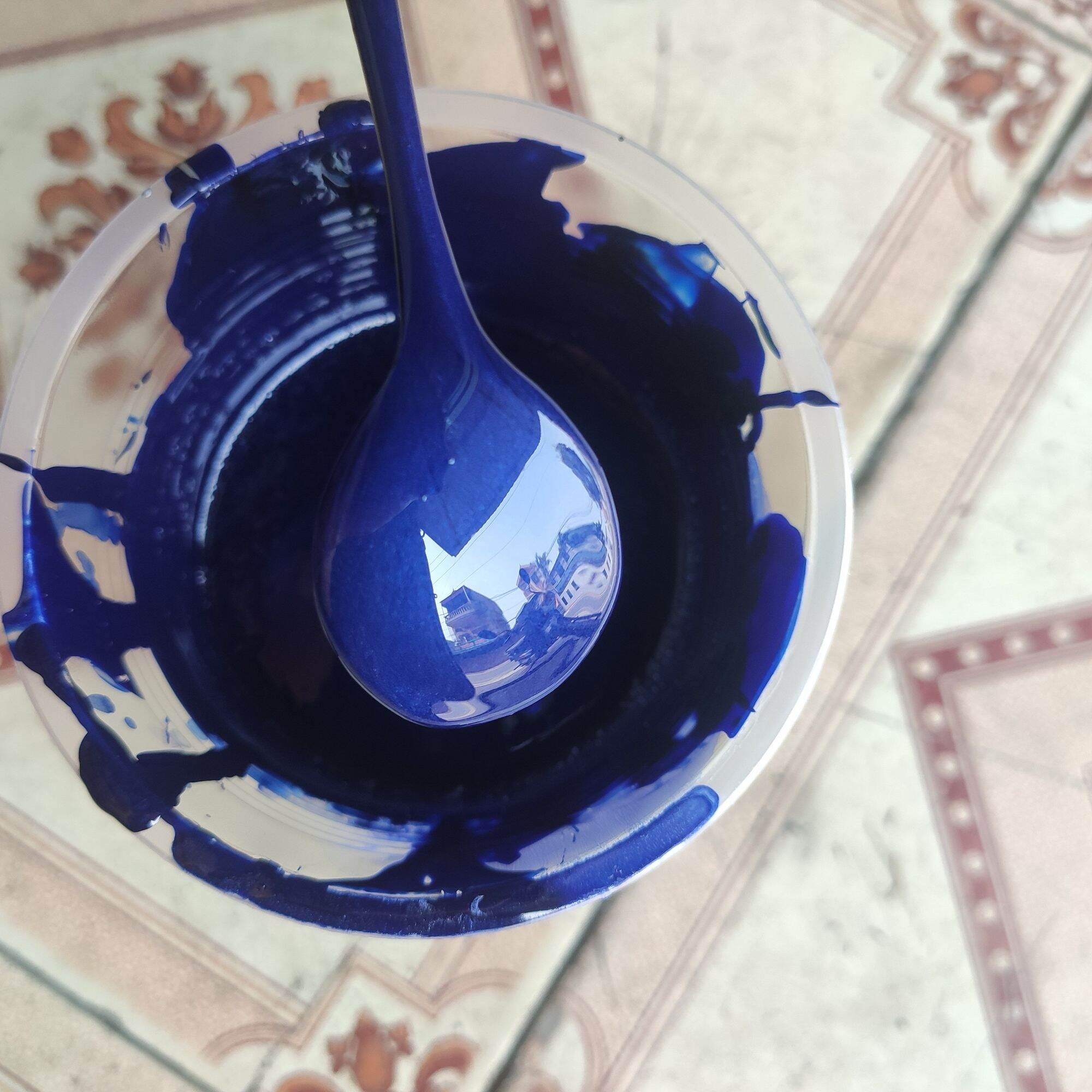 Sơn xanh tím wave