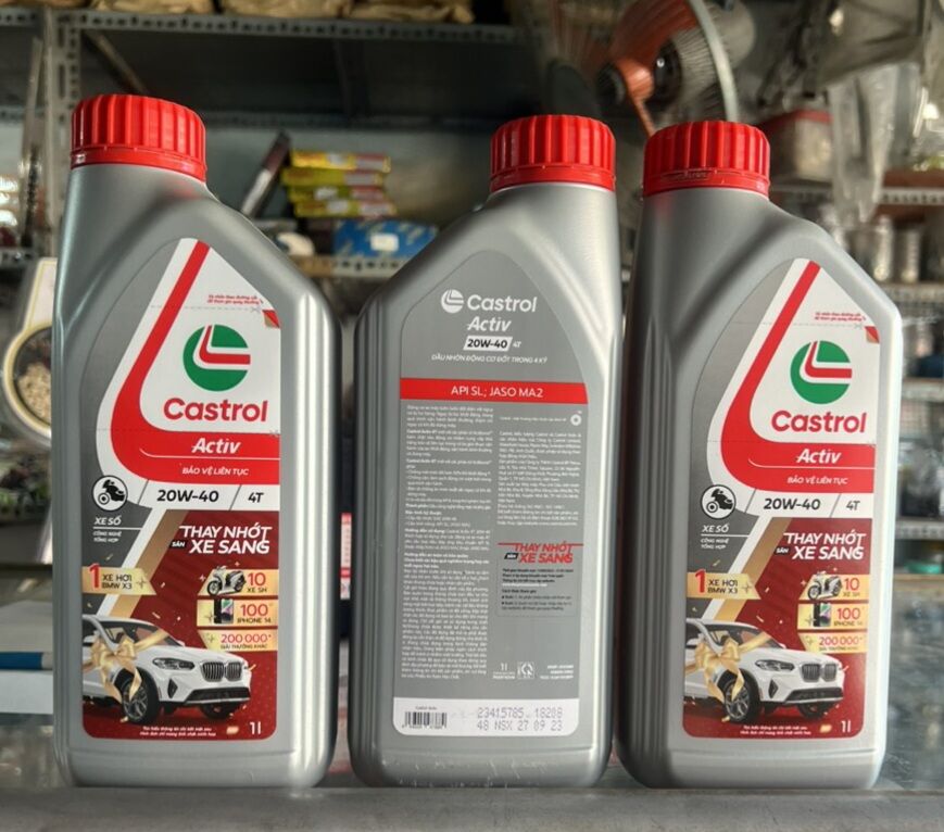 [HCM]Nhớt Castrol Activ 20W40