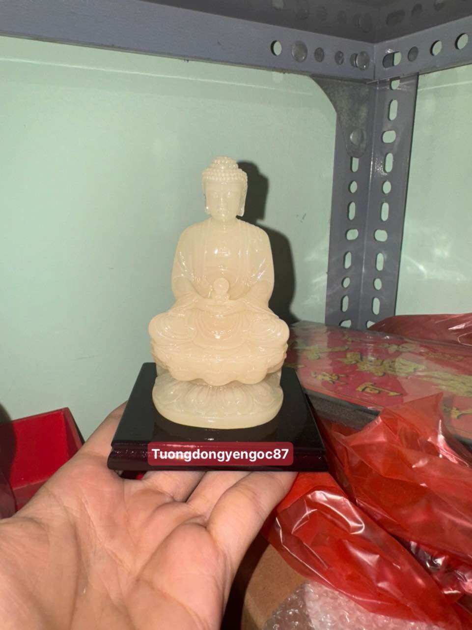 Tượng phật A Di Đà ngồi 11 cm