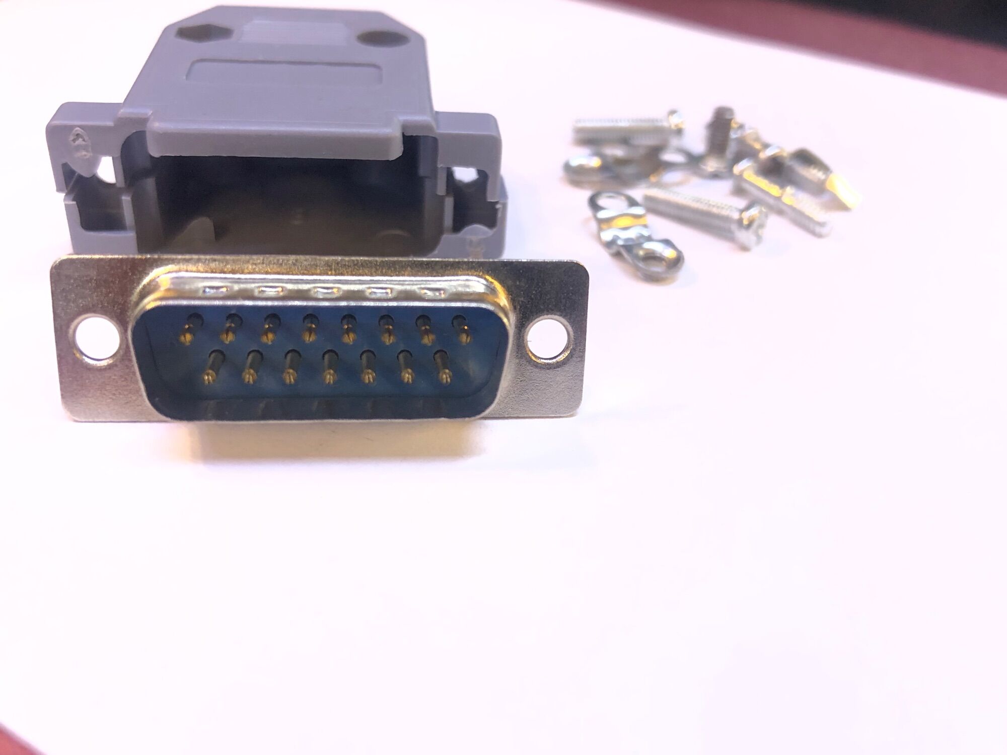 Đầu jack DP 15 chân 2 hàng hàn dây