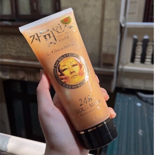 Mặt Nạ Vàng 24K gold mask