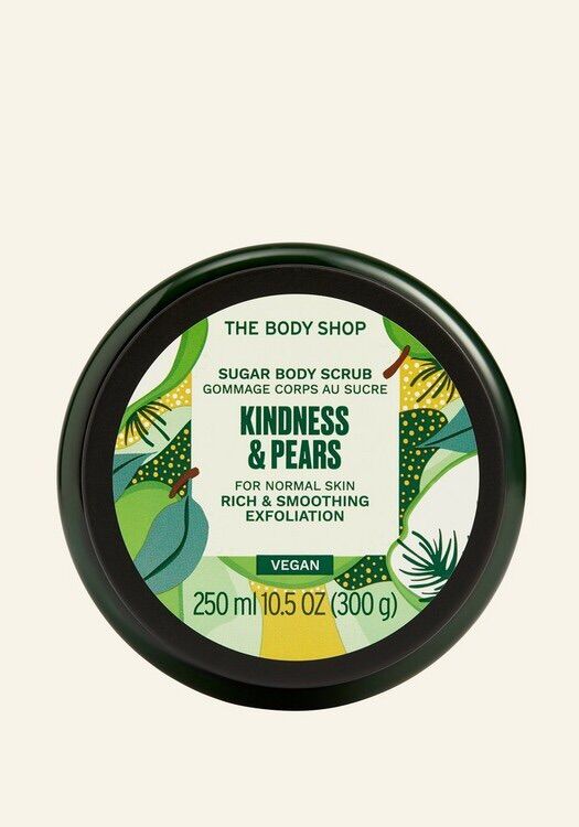Tẩy tế bào chết the body shop kindness & pears body scrub 250ml