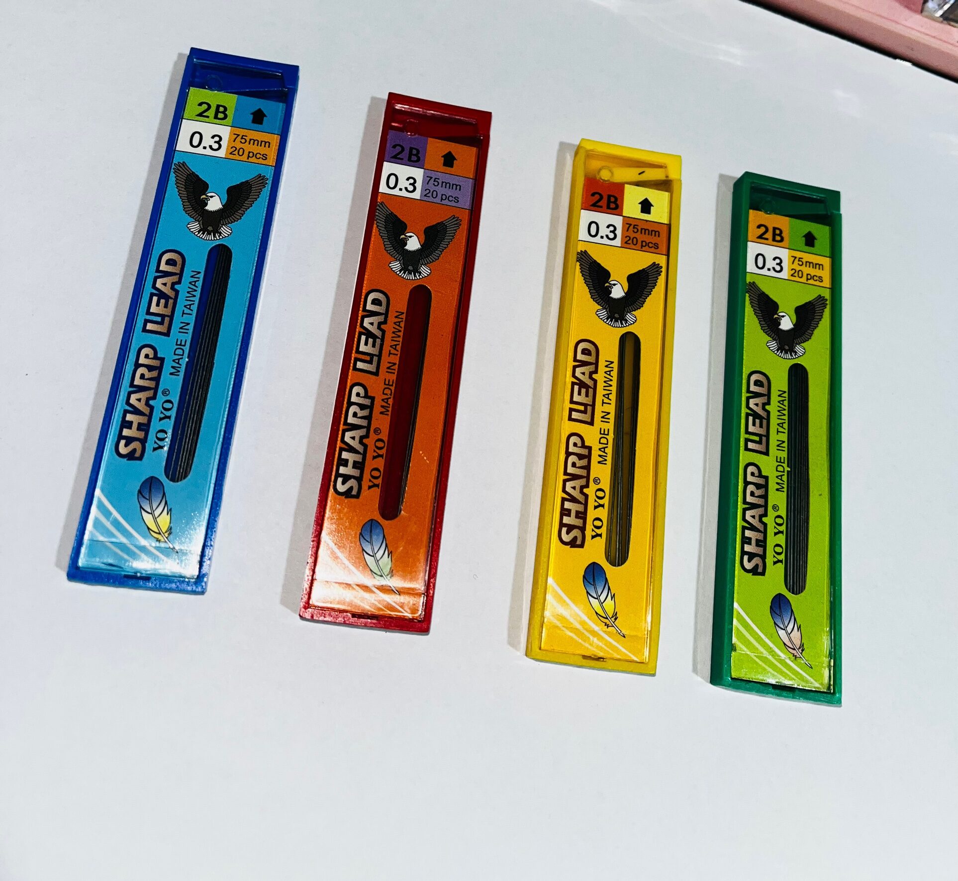 Ruột bút chì bấm 2B - 0.5mm - 0.7mm - 0.3mm