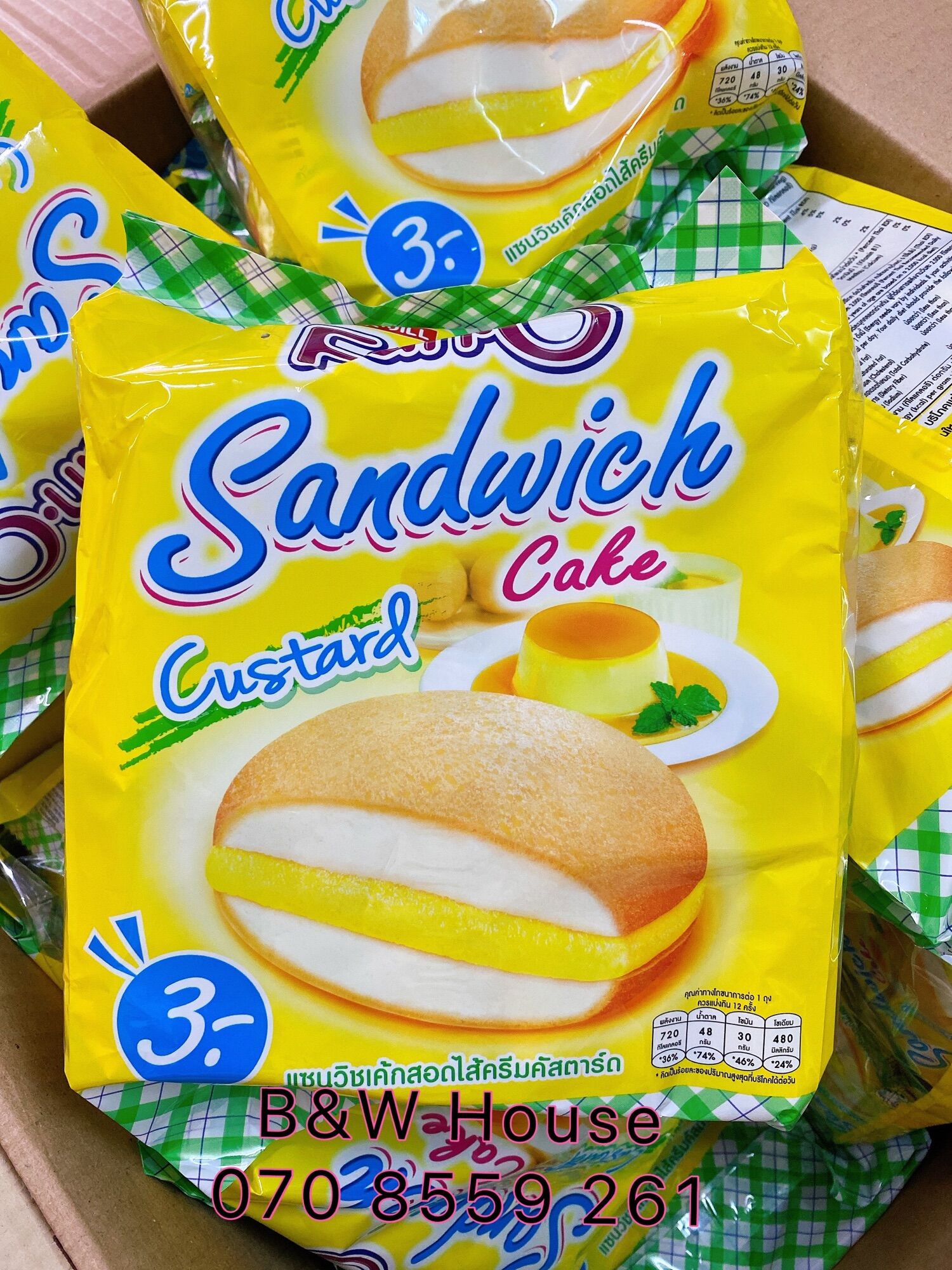 ❌DATE 25/5 ❌ BÁNH SANDWICH THÁI  Fun-O