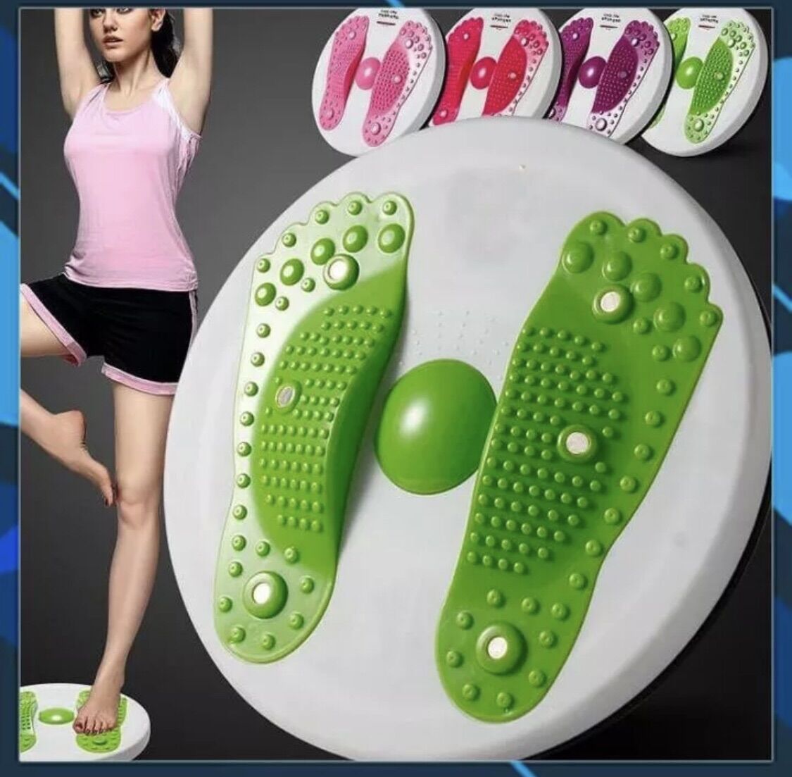 Đĩa xoay eo tập thể dục xoay 360 độ loại tốt