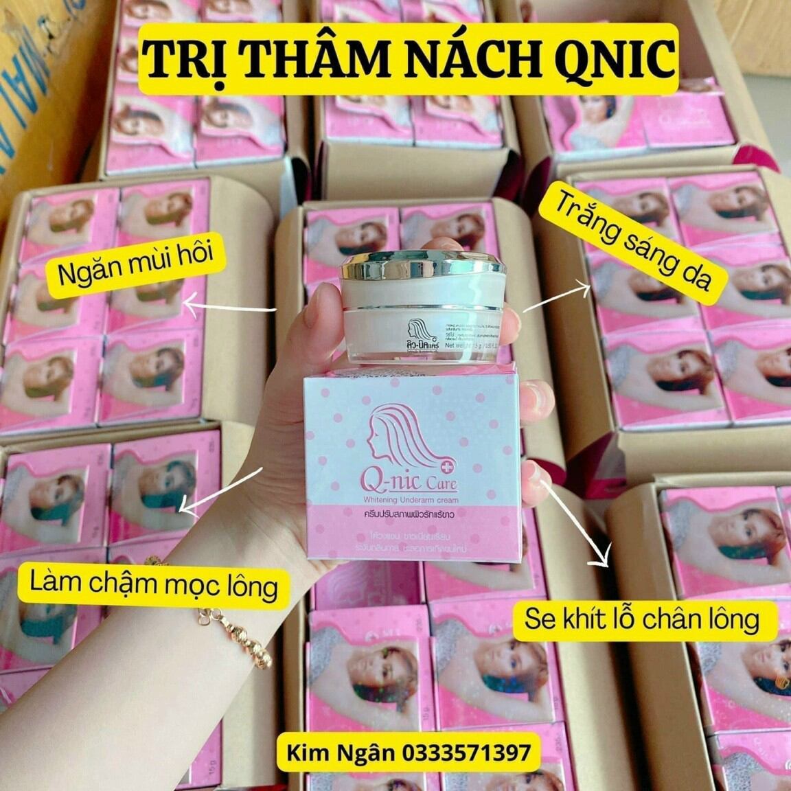 Kem thâm nách Qnic chính hãng