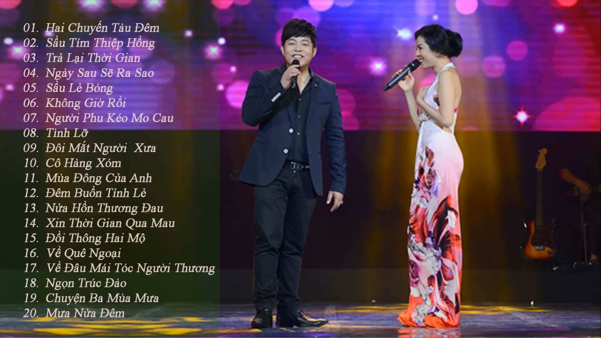 Băng cassette Quang Lê-Lệ Quyên song ca nhạc vàng