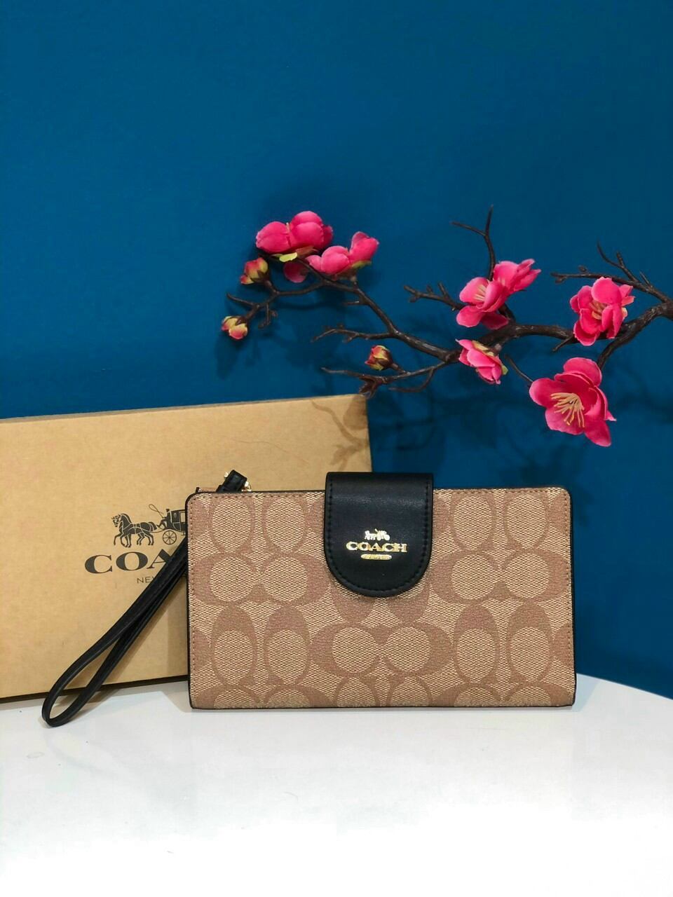Ví COA*CH TECH PHONE WALLET da thật chuẩn xịn xò