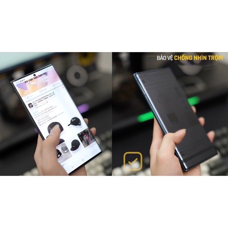 Miếng dán ppf chống nhìn trộm cho sámung s23 ultra s22 ultra note 20 ultra s21 ultra s20 ultra note 10 plus s10 plus