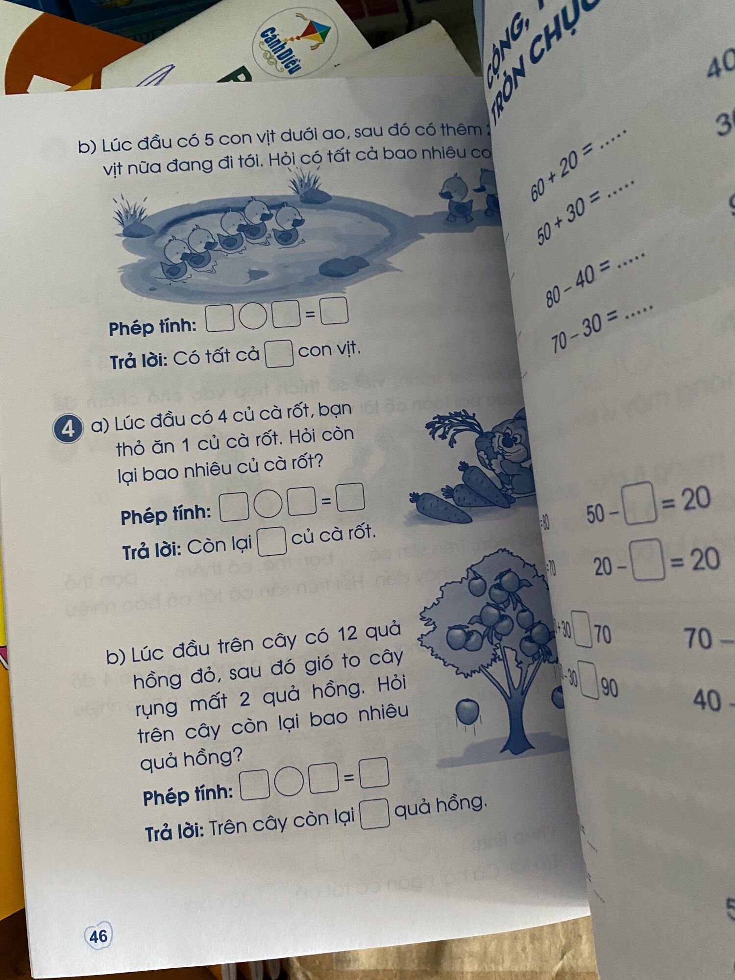 Bài Tập Toán 1 Tập 2 Cánh Diều