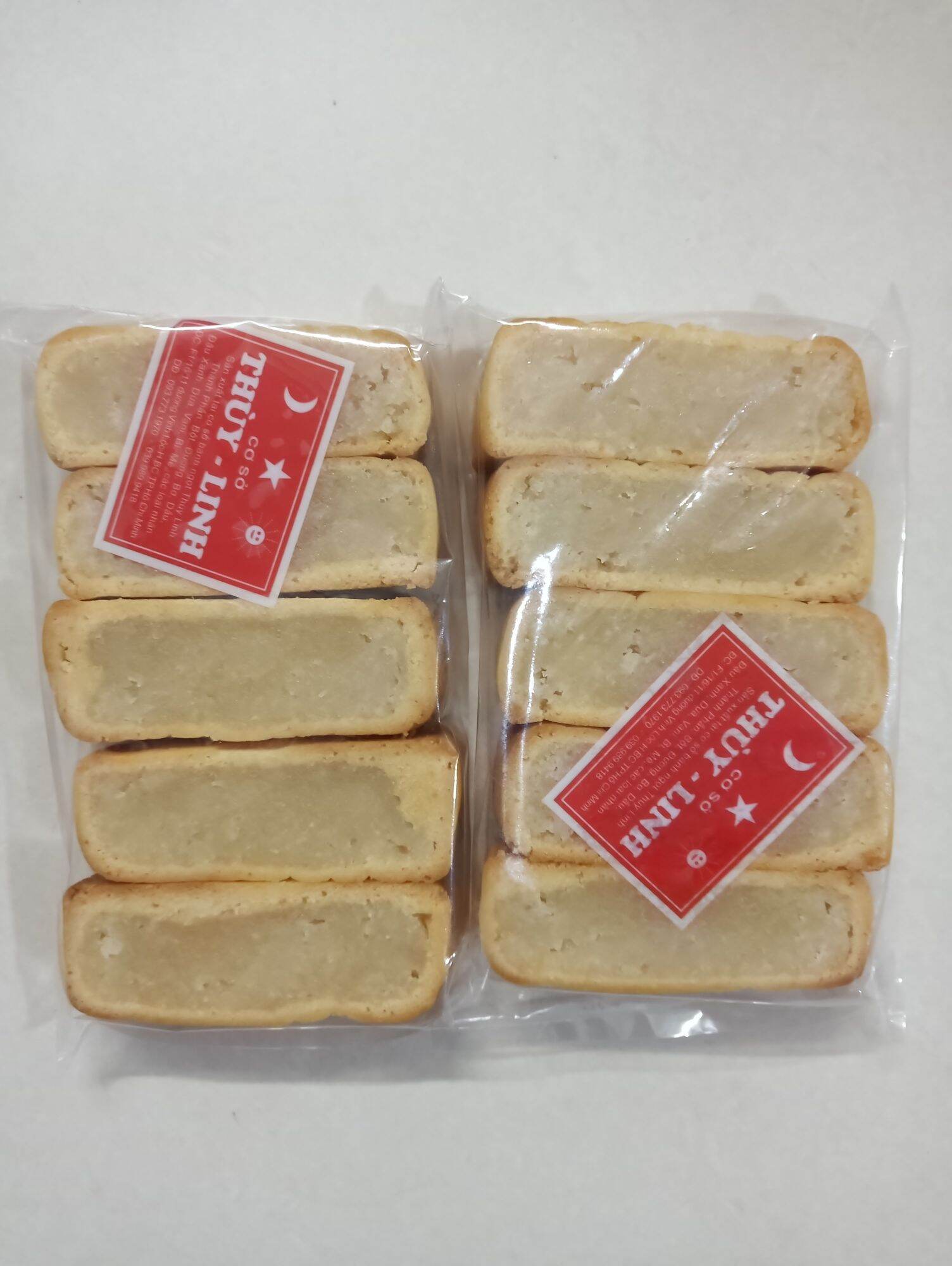 BÁNH DỪA CẮT (220g)_COMBO 5 CÂY