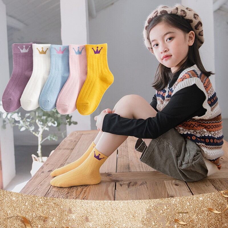 sét 3 đôi tất cho bé từ 1_12 tuổi