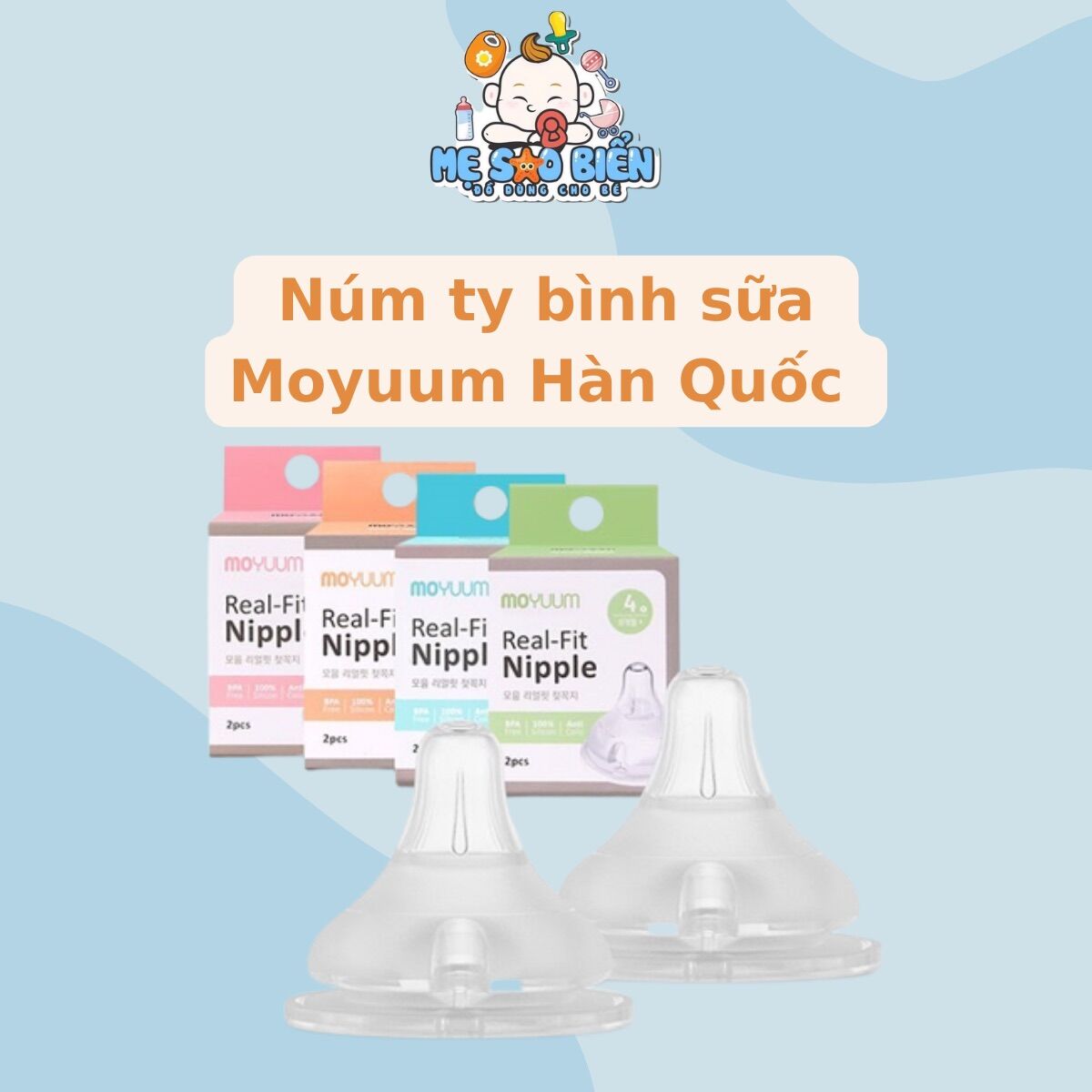 Núm ty thay thế Moyuum Hàn Quốc