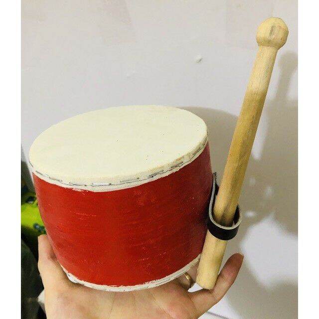 Trống con, trống da kèm dùi cho bé