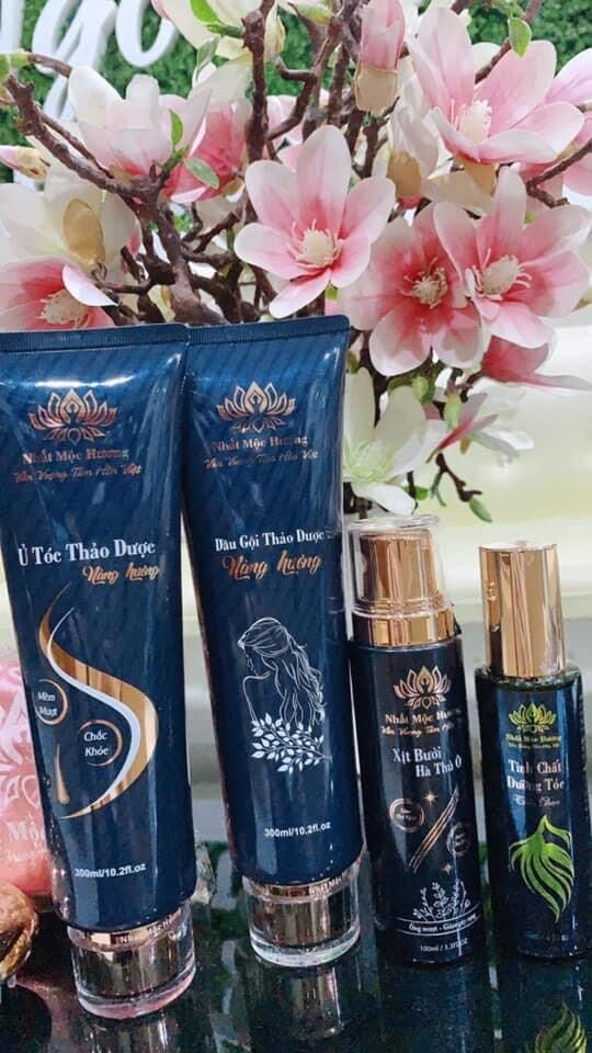 [HCM]Combo DẦU GỘI + Ủ Tóc Thảo Dược Nhất Mộc Hương - Bách Y Sâm