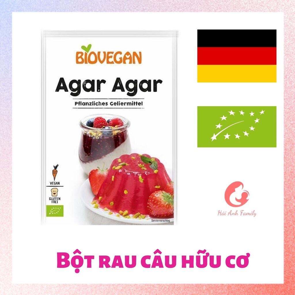 BỘT RAU CÂU HỨU CƠ AGAR- AGAR CAO CẤP