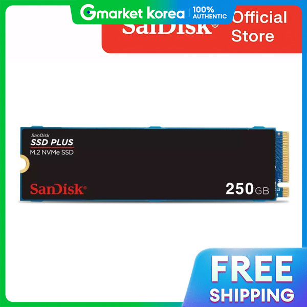 Sandisk | Sandisk Plus Nvme Ssd M.2 250Gb Ssda3N Pcie Gen3 3000Mb/S Giá 2,456,300 Đồng*Miễn phí vận chuyển