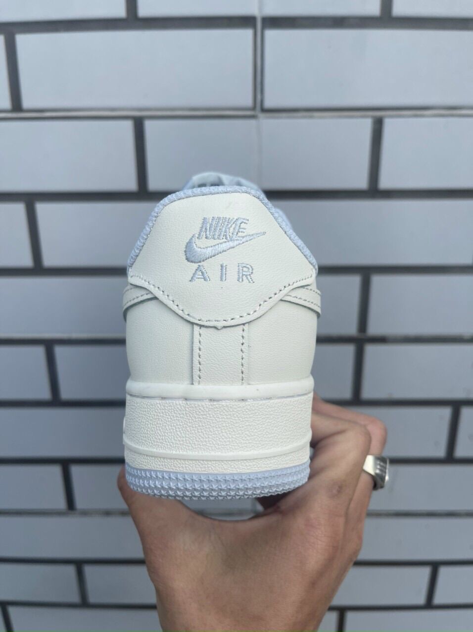 Giày Air Force Shadow trắng xanh - Ann Shoes