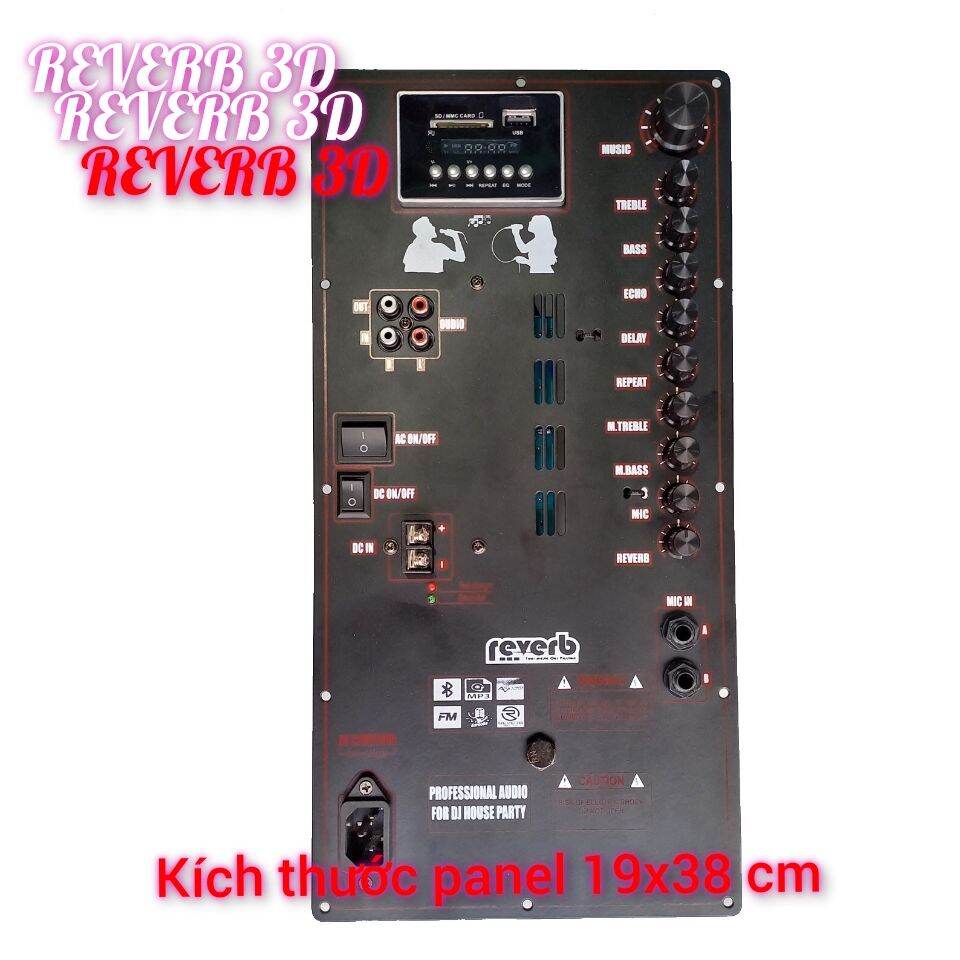Mạch REVERB 3D công suất MAX độ loa kéo
