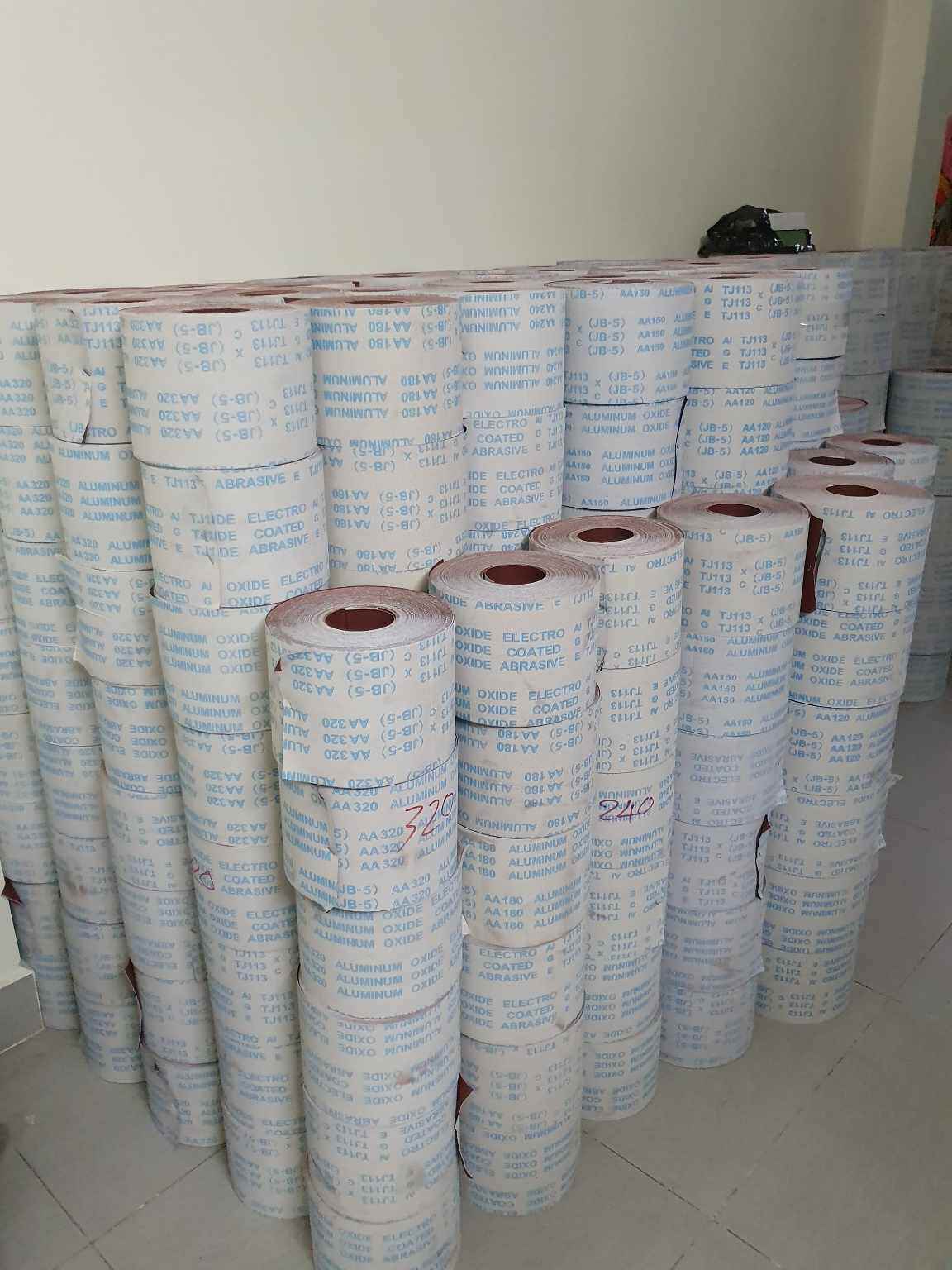 Nhám vải cuộn jb-5 AA320 150mm × 45 mét