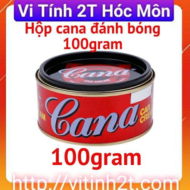 Hộp cana đánh bóng 100g nhỏ