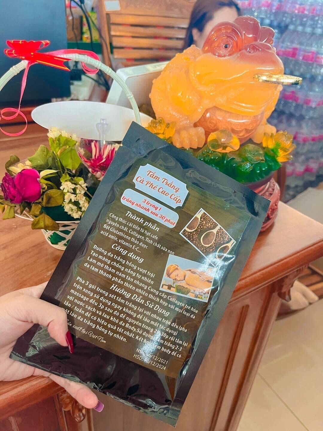 TẮM TRẮNG CAFE CAO CẤP