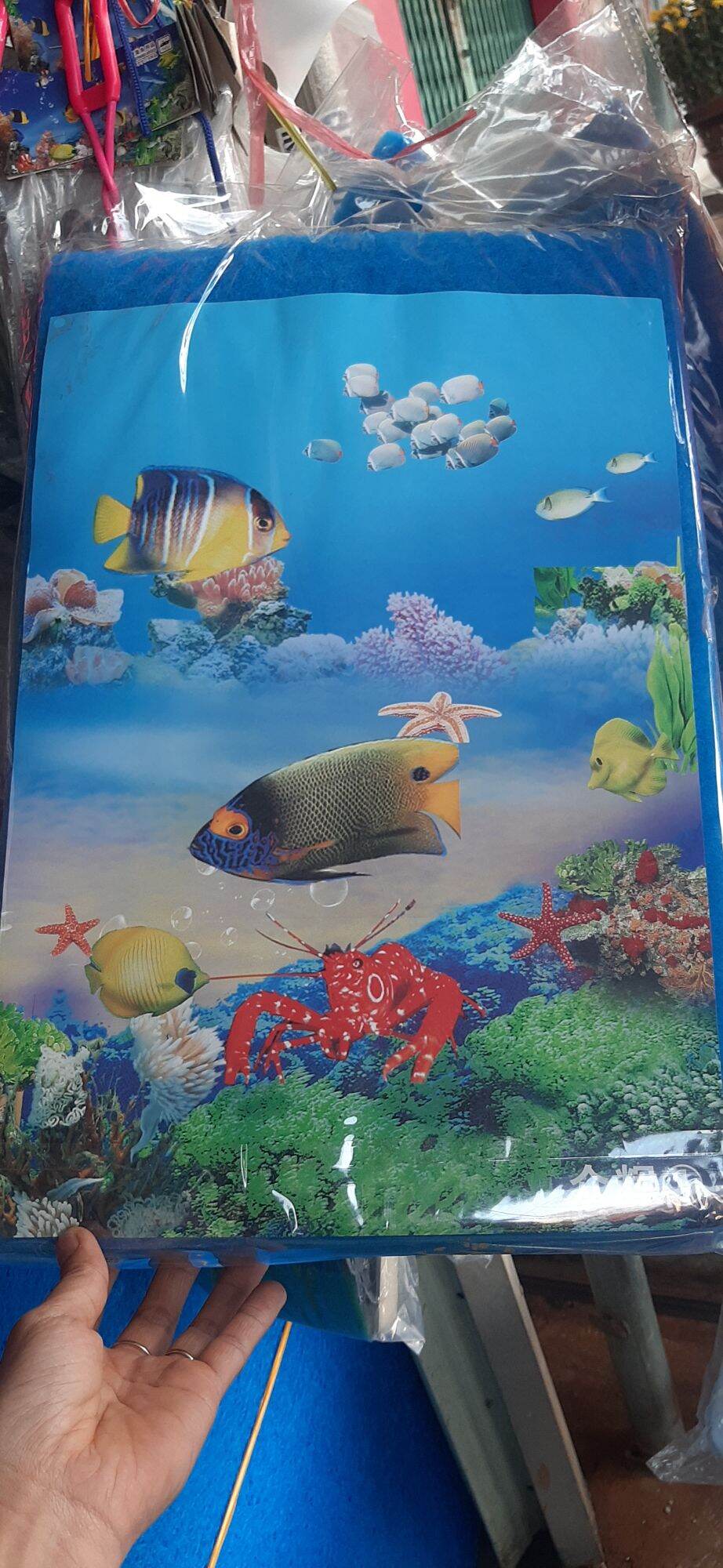 Gòn cước 2 lớp để lọc nước, đảm bảo lọc rất sạch và kỹ