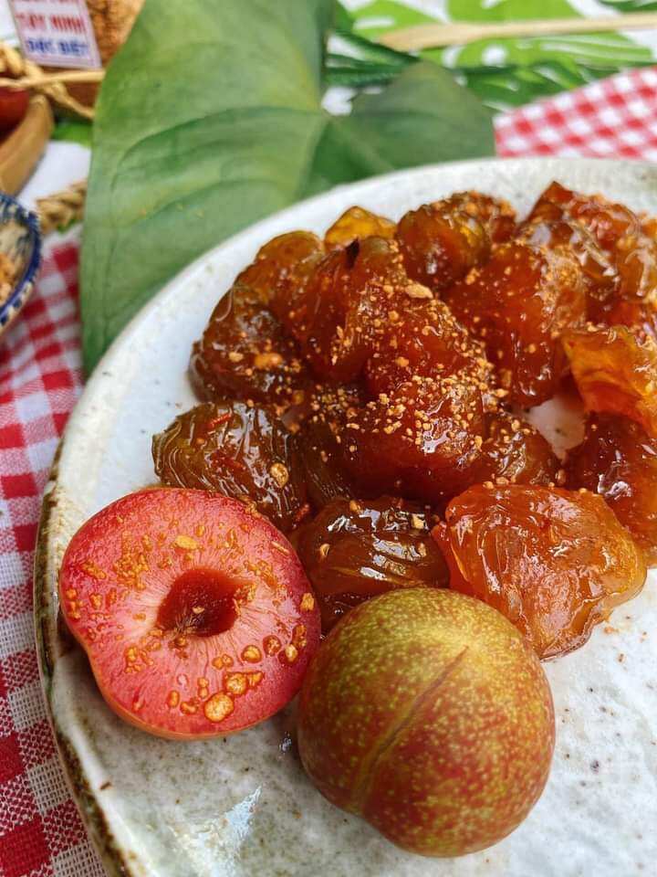 500g mứt mận khía rim muối ớt