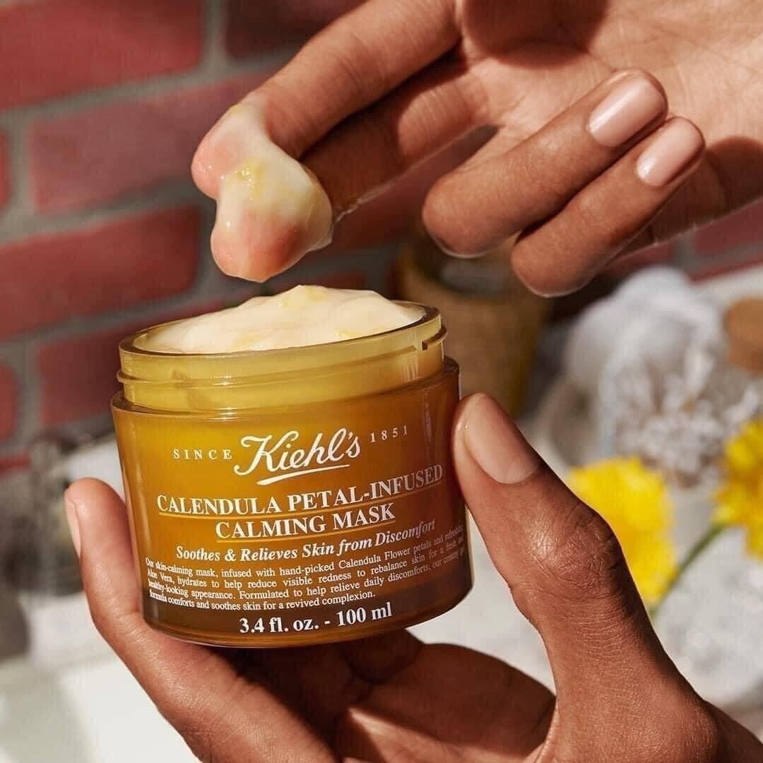 Mặt Nạ Hoa Cúc Kiehls Mini Size 14Gram Bản Mới Nhất Có Mix Kèm Tinh Chất Cúc Dạng Cream