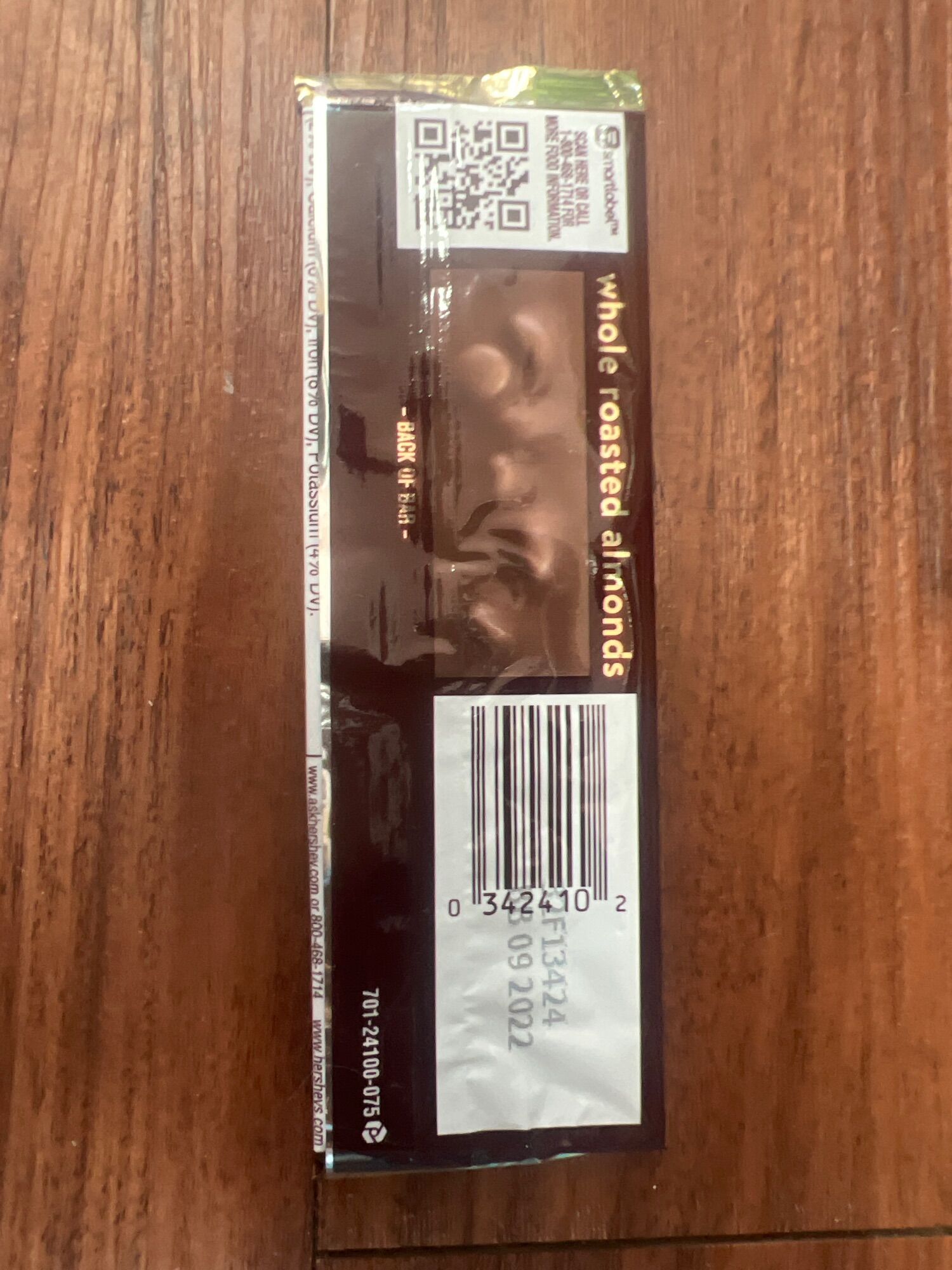 Chocolate hershey’s with almonds 41g -SX tại Mỹ