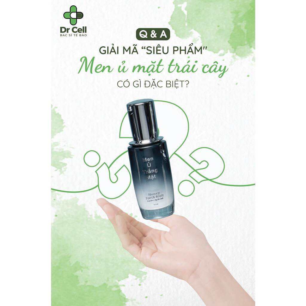 KEM Ủ TRẮNG MẶT DR CELL GIÚP DA TRẮNG SÁNG MỊN MÀNG, NHẢ NẮNG CỰC TỐT CHAI 50ML