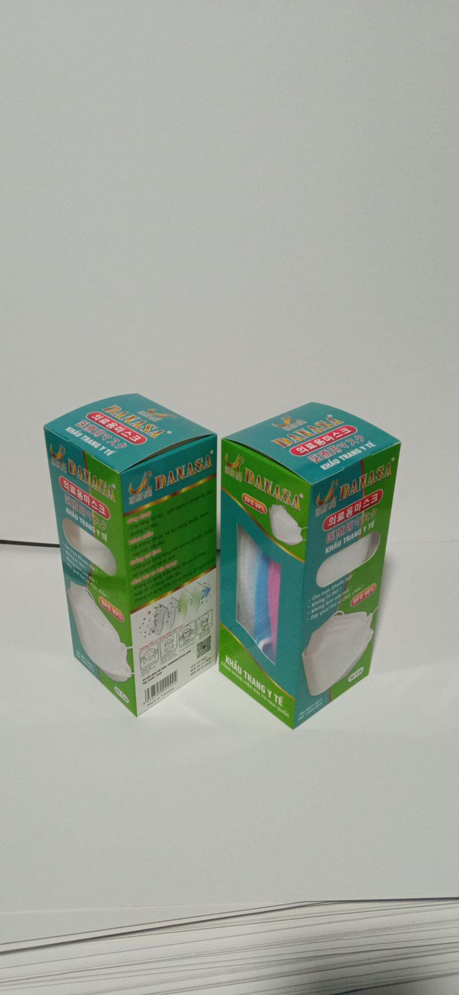 Khẩu trang 4D DANASA(hộp 30cái)