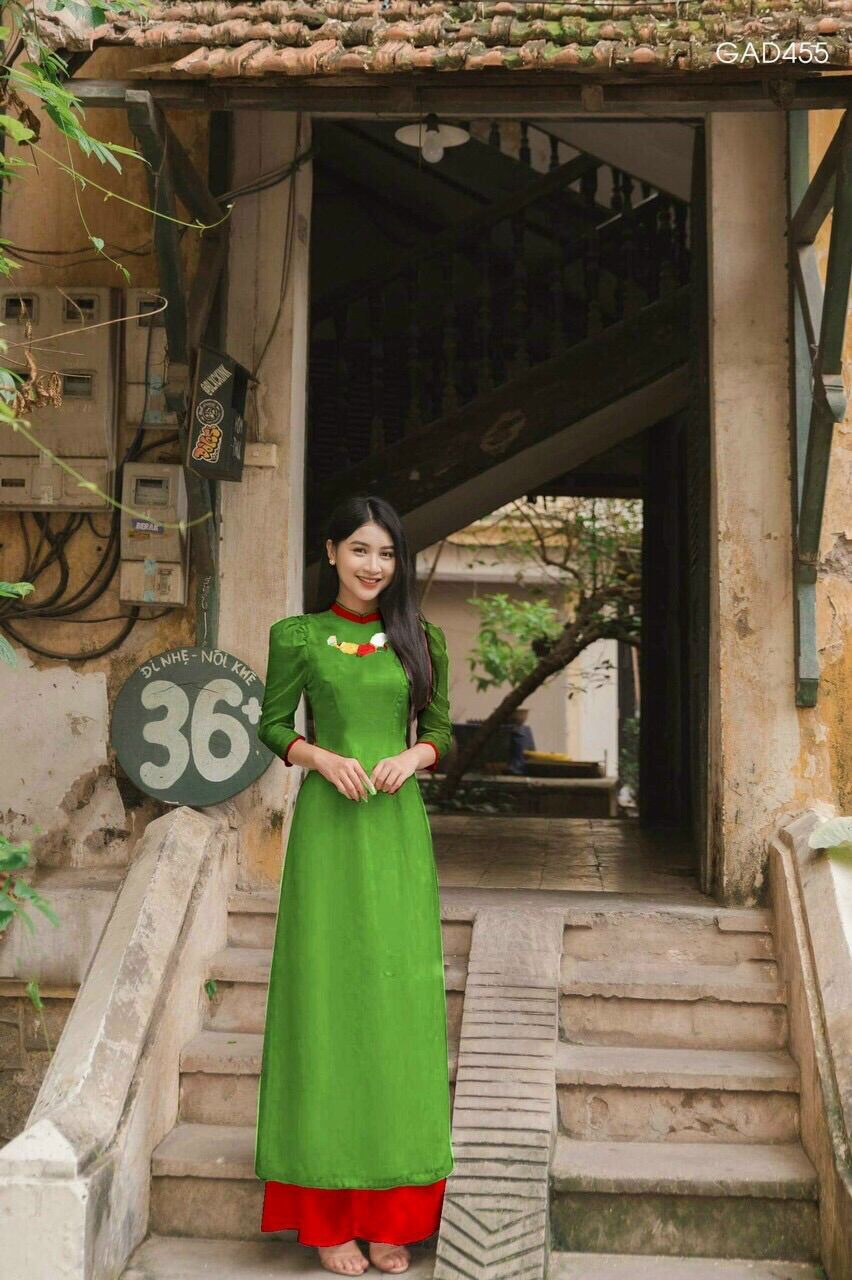 Áo Dài 4 tà kèm Quần Cao Cấp