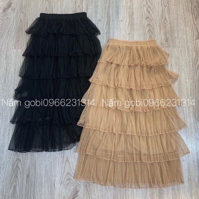 Chân váy voan 6 tầng mã 928