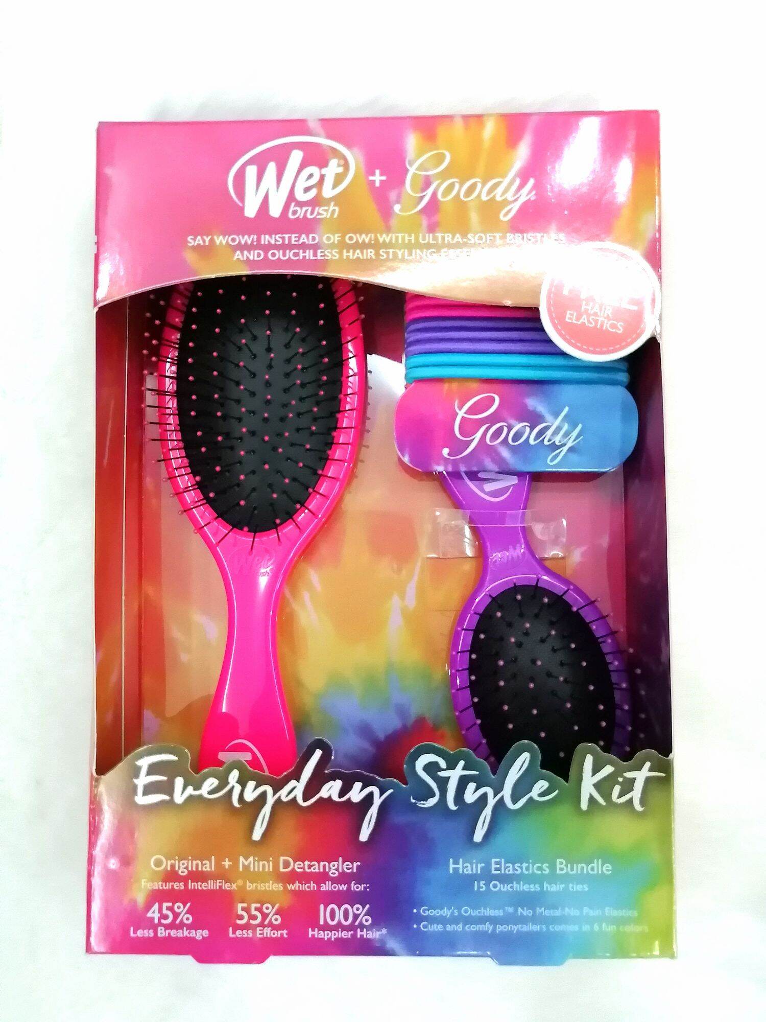 [Hcm]Set Lược Gỡ Rối Wet Brush Everyday Style Kit