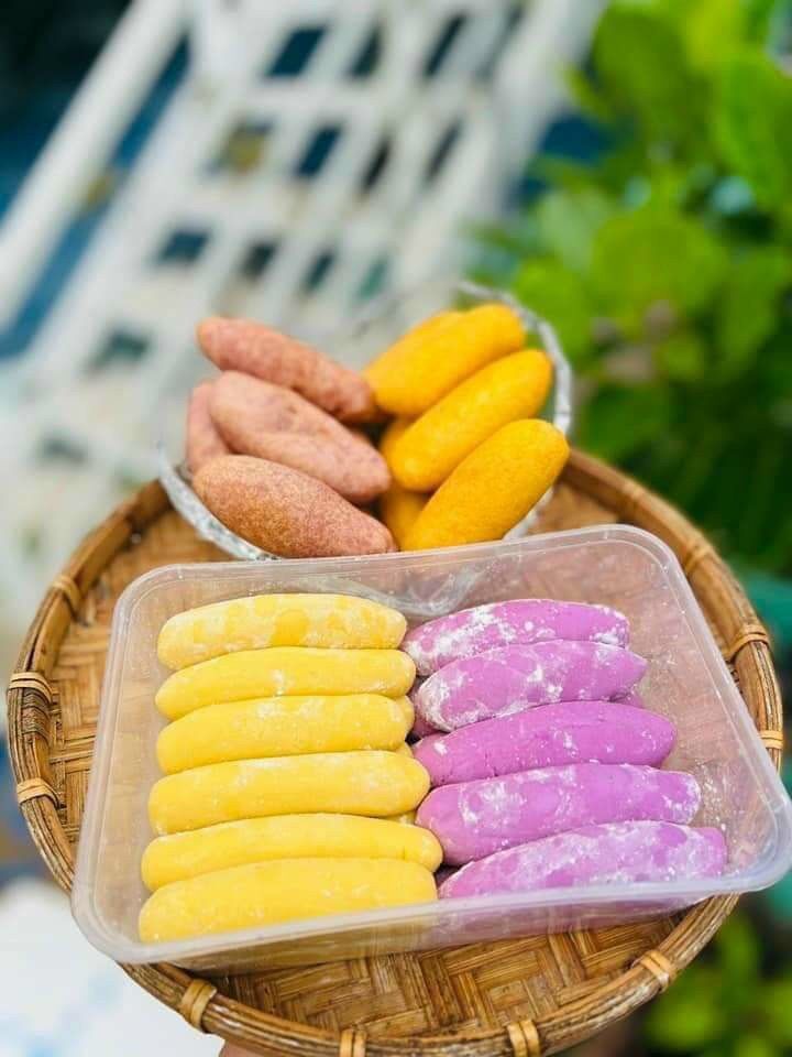 [Ship HCM] Bột Khoai Mỡ Chiên hộp 500gr