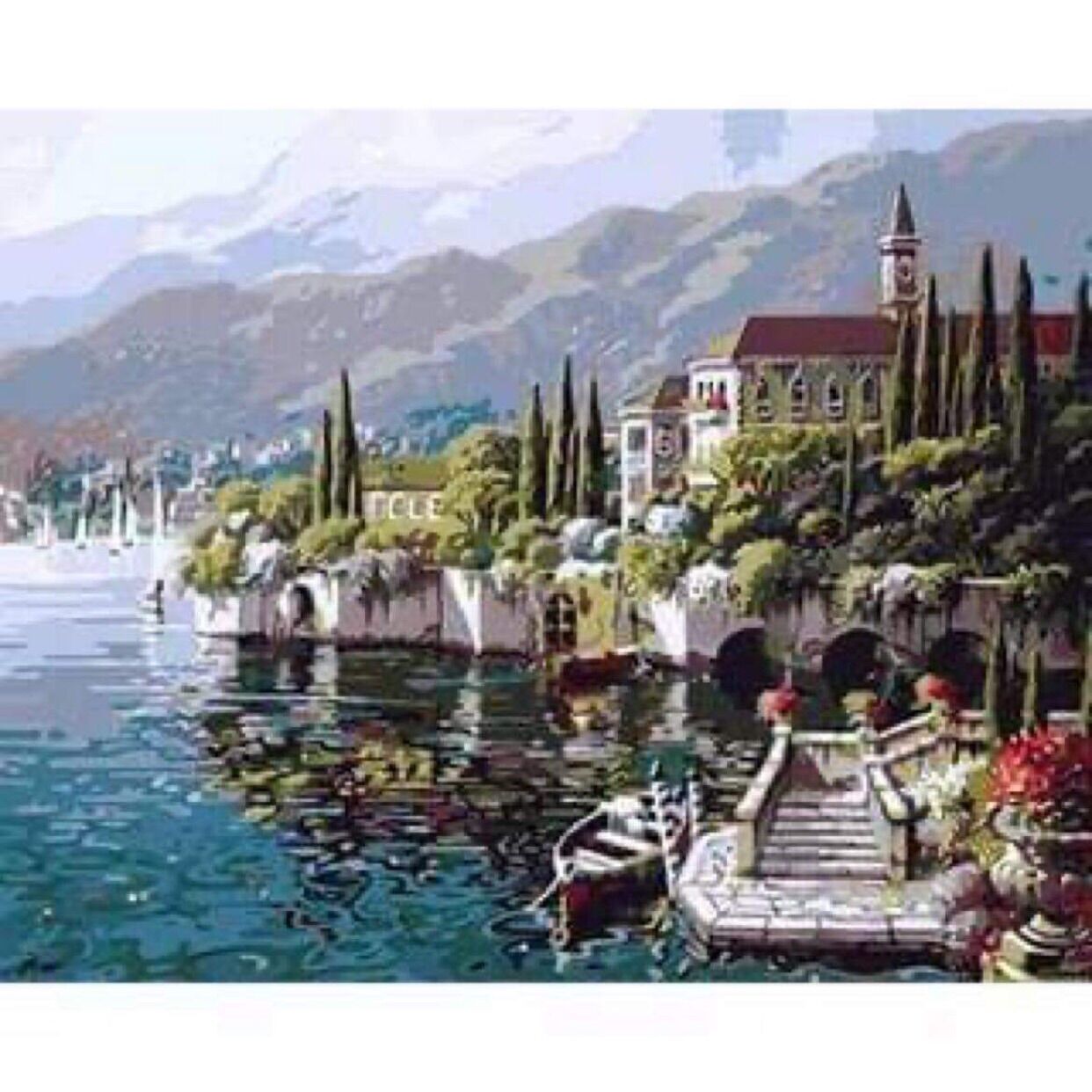 Tranh số hoá phong cảnh