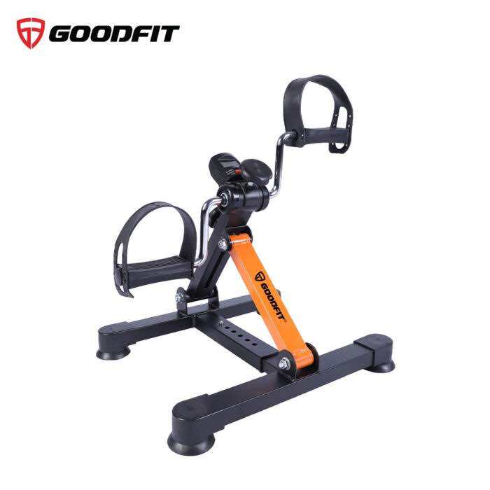 Xe đạp gấp gọn, xe đạp mini tập thể dục tại nhà, có đồng hồ điện tử GoodFit GF006MB