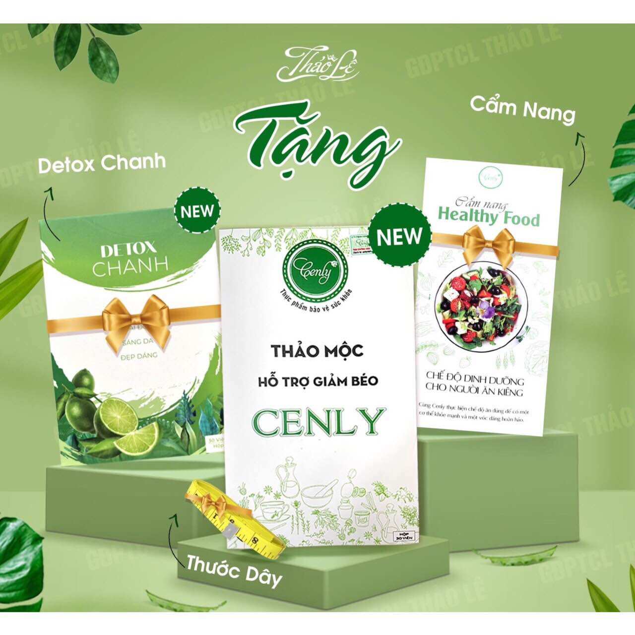 Giảm cân cenly chính hãng - thảo mộc cenly giảm cân