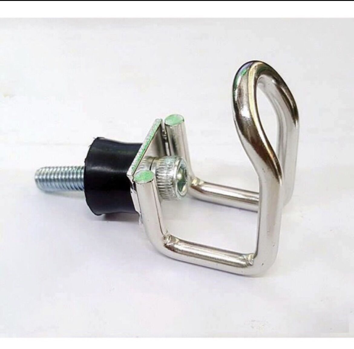 Móc U treo đồ inox Sơn đen/ inox